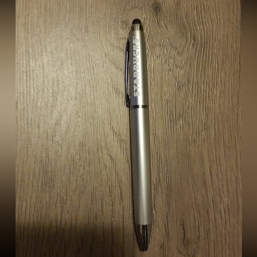 Starbucks Stylus Pen, Silver, New